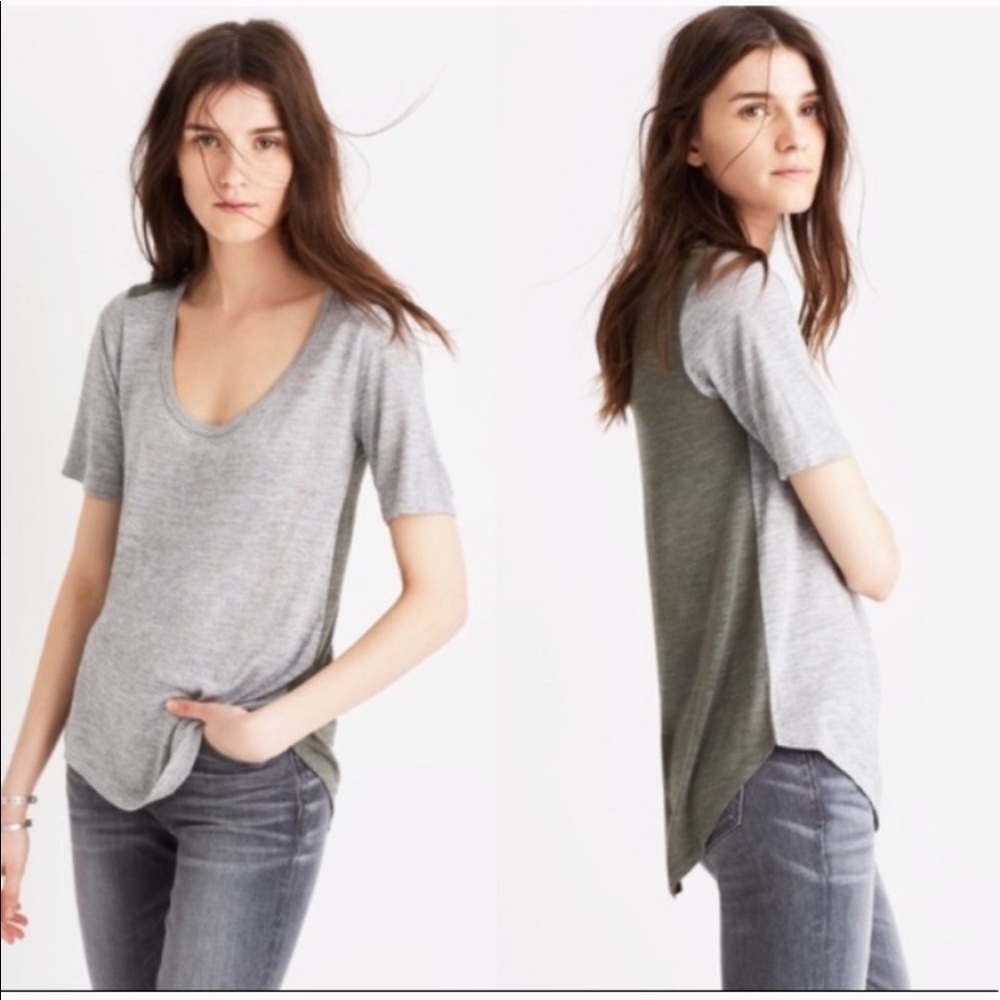 Madewell Anthem Scoop Neck Tee